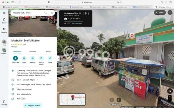 Dijual Tanah Lokasi Kemang, Jakarta Selatan Seluas 526m2 Dijual Tanah Lokasi Kemang, Jakarta Selatan Seluas 526m2