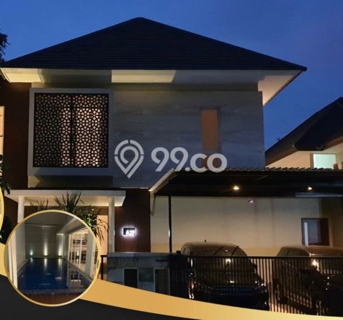 For Sale! Luxury House LT 375m2 Desain Modern di Graha For Sale! Luxury House LT 375m2 Desain Modern di Graha