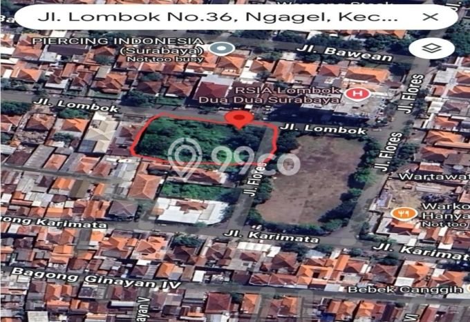 Dijual Tanah Lokasi kertajaya, Surabaya Seluas 2442m2 Dijual Tanah Lokasi kertajaya, Surabaya Seluas 2442m2