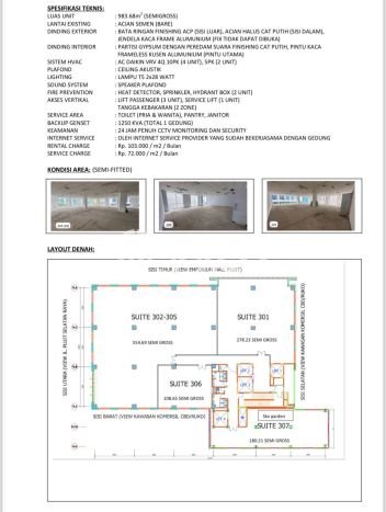 Kantor Disewa di Jakarta Utara dengan LB 983m2 Area Komersial Ramai Kantor Disewa di Jakarta Utara dengan LB 983m2 Area Komersial Ramai