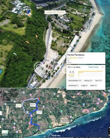 Tanah untuk Dijual Lokasi Kuta Selatan, Badung Luas 450m2 SHM Tanah untuk Dijual Lokasi Kuta Selatan, Badung Luas 450m2 SHM