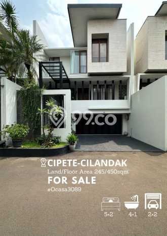 Jual Rumah Mewah Elegan Dengan View Eksklusif di Cipete, Jakarta Selatan Jual Rumah Mewah Elegan Dengan View Eksklusif di Cipete, Jakarta Selatan