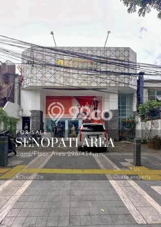 Dijual Ruko Premium di Senopati, Luas 434m², Mainroad, Area Bisnis Dijual Ruko Premium di Senopati, Luas 434m², Mainroad, Area Bisnis