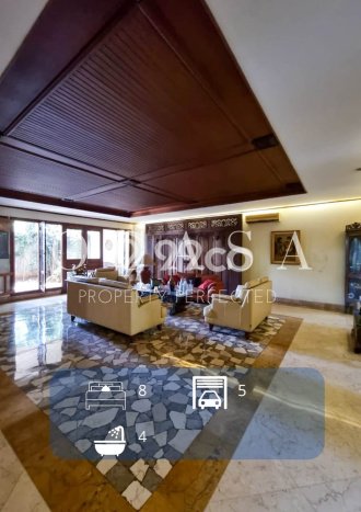 Rumah Mewah LB 650m2 Siap Huni Desain Elegan di Rempoa, Tangerang Rumah Mewah LB 650m2 Siap Huni Desain Elegan di Rempoa, Tangerang