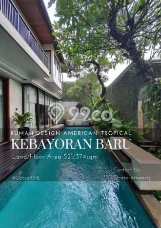 Rumah Mewah Siap Huni LT 521m2 di Kebayoran Baru, Jakarta Selatan Rumah Mewah Siap Huni LT 521m2 di Kebayoran Baru, Jakarta Selatan