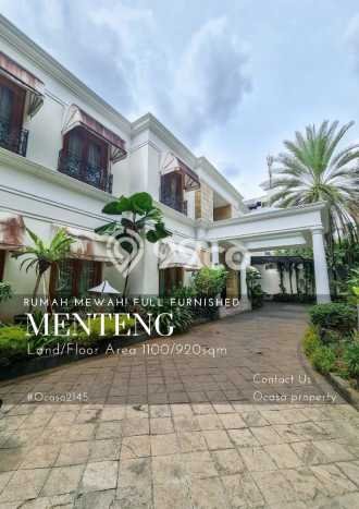 Rumah Eksklusif Siap Huni LT 1100m2 di Menteng, Jakarta Pusat Rumah Eksklusif Siap Huni LT 1100m2 di Menteng, Jakarta Pusat