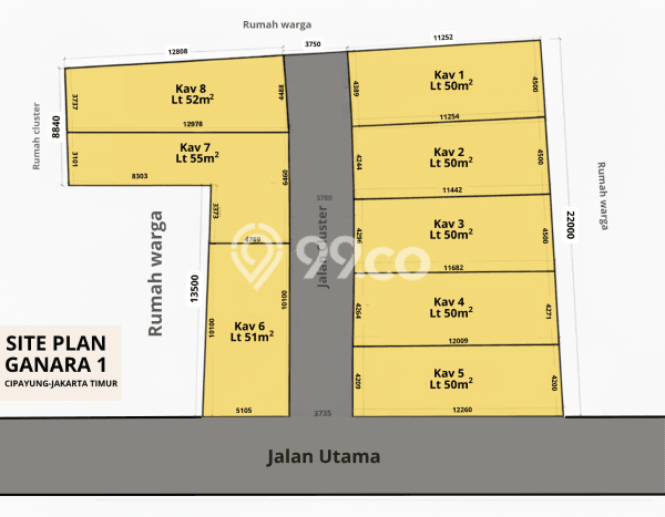 For Sale Hunian Rumah Terawat 3 Kamar di Cibubur, Jakarta Timur For Sale Hunian Rumah Terawat 3 Kamar di Cibubur, Jakarta Timur