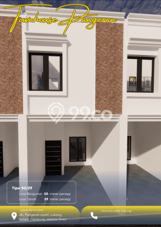 Hunian Cantik Modern Lb 50m2 di Cipayung, Jakarta Timur Hunian Cantik Modern Lb 50m2 di Cipayung, Jakarta Timur