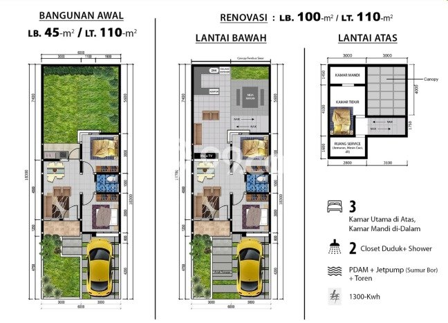 Dijual Rumah Eksklusif 3 KT di Tanah Sareal, Bogor Dijual Rumah Eksklusif 3 KT di Tanah Sareal, Bogor
