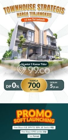 Dijual Rumah Eksklusif 3 KT di Bekasi, Bekasi Dijual Rumah Eksklusif 3 KT di Bekasi, Bekasi
