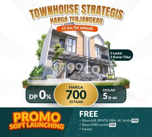 Dijual Rumah Modern 3 KT di Jati Asih, Bekasi Dijual Rumah Modern 3 KT di Jati Asih, Bekasi