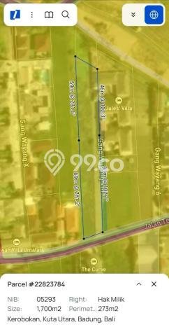 Tanah Kawasan Umalas, Luas 1700m2m², Lokasi Potensial, Lingkungan Nyaman, Kontur Datar Tanah Kawasan Umalas, Luas 1700m2m², Lokasi Potensial, Lingkungan Nyaman, Kontur Datar