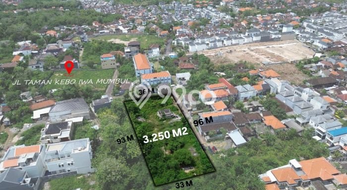 Kavling Tanah untuk Dijual di Nusa Dua, Badung, Luas 3250m2 Kavling Tanah untuk Dijual di Nusa Dua, Badung, Luas 3250m2