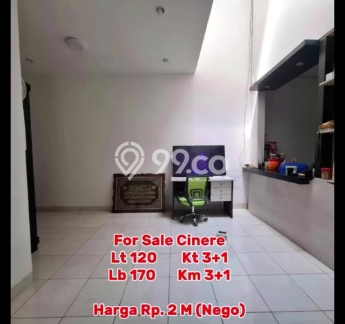 Rumah Modern 3 KT LT 120m2 di Gandul Rumah Modern 3 KT LT 120m2 di Gandul