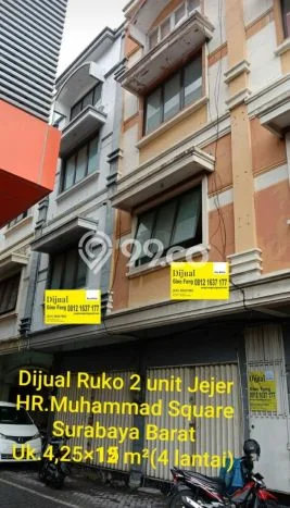 Unit Ruko Dijual di Surabaya LT 64m2 & LB 216m2 Unit Ruko Dijual di Surabaya LT 64m2 & LB 216m2