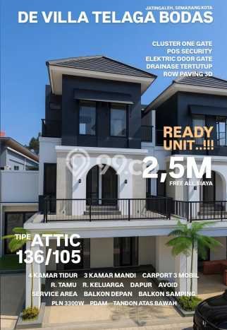 Rumah Modern 3 KT LT 136m2 di Karang Rejo Rumah Modern 3 KT LT 136m2 di Karang Rejo