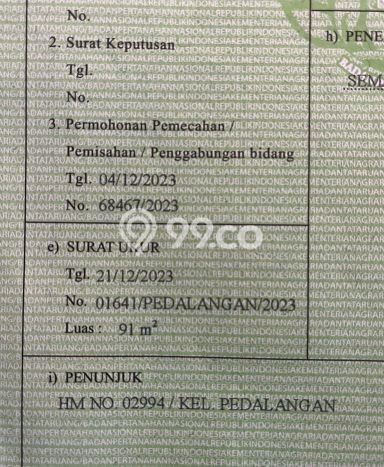 Dijual Tanah Kawasan Banyumanik, Luas 91m2m², Kawasan Nyaman, Kontur Datar Dijual Tanah Kawasan Banyumanik, Luas 91m2m², Kawasan Nyaman, Kontur Datar