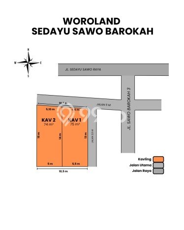 Rumah Minimalis LB/LT 38m2/74m2 Dijual di Bangetayu Wetan, Semarang Rumah Minimalis LB/LT 38m2/74m2 Dijual di Bangetayu Wetan, Semarang