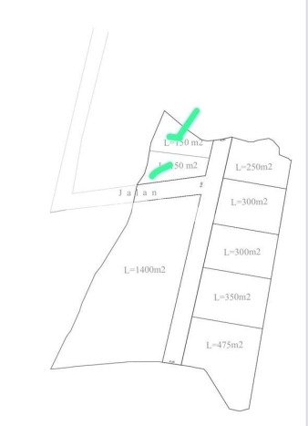 Untuk Dijual Tanah di Badung, Luas 1400m2 SHM Untuk Dijual Tanah di Badung, Luas 1400m2 SHM
