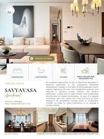 Dijual Cepat Apartemen High-Class di Kebayoran Baru, Jakarta Selatan 3 Kamar Harga Rp 13,4 Miliar Dijual Cepat Apartemen High-Class di Kebayoran Baru, Jakarta Selatan 3 Kamar Harga Rp 13,4 Miliar