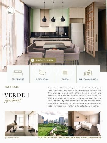 Untuk Dijual Apartemen Eksklusif 3 Bedroom di Jakarta Selatan Dekat ke Fasilitas Umum Untuk Dijual Apartemen Eksklusif 3 Bedroom di Jakarta Selatan Dekat ke Fasilitas Umum