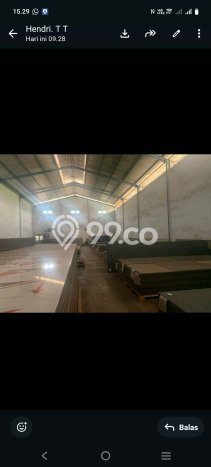 Gudang Paling Dicari LB 1093m2 Dijual di Benda Gudang Paling Dicari LB 1093m2 Dijual di Benda