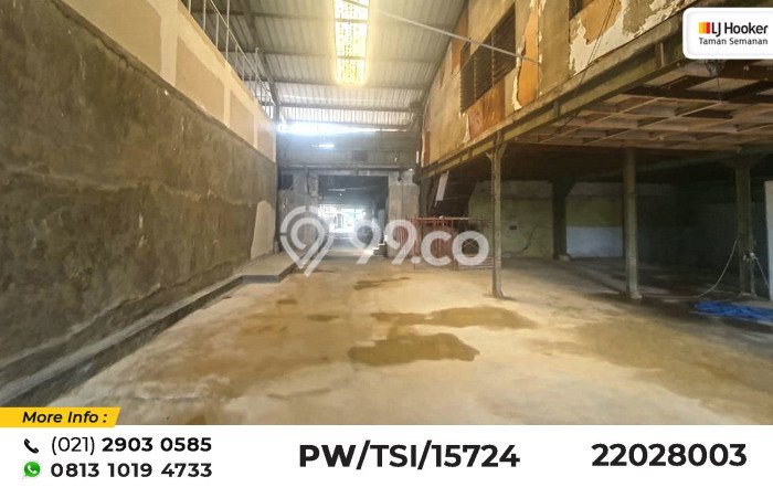 Gudang Kawasan Strategis di Cengkareng, Luas 1700m², Posisi Prima Gudang Kawasan Strategis di Cengkareng, Luas 1700m², Posisi Prima