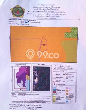 Dijual Tanah Kawasan Ubud, Luas 1396m2m², Lingkungan Nyaman, Kontur Rata Dijual Tanah Kawasan Ubud, Luas 1396m2m², Lingkungan Nyaman, Kontur Rata
