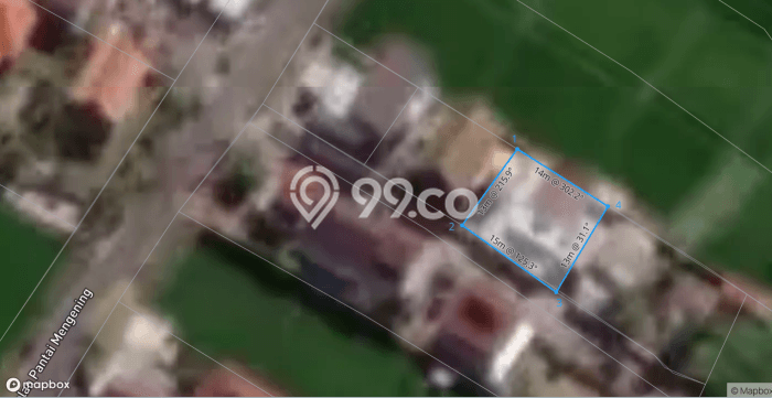 Untuk Dijual Tanah 168m2 di Cemagi, Badung Untuk Dijual Tanah 168m2 di Cemagi, Badung