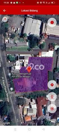 Dijual Tanah di Pasar Minggu Jakarta Selatan Luas 3115m2 SHM Dijual Tanah di Pasar Minggu Jakarta Selatan Luas 3115m2 SHM