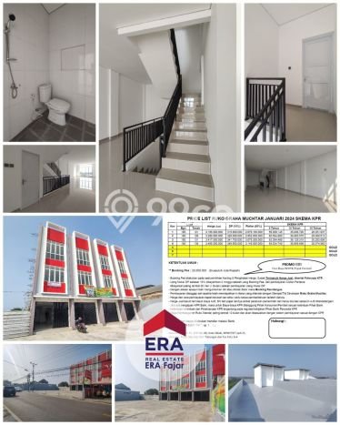 KAWASAN BISNIS! Ruko di Sawangan, Luas 180m², Jalan Utama KAWASAN BISNIS! Ruko di Sawangan, Luas 180m², Jalan Utama