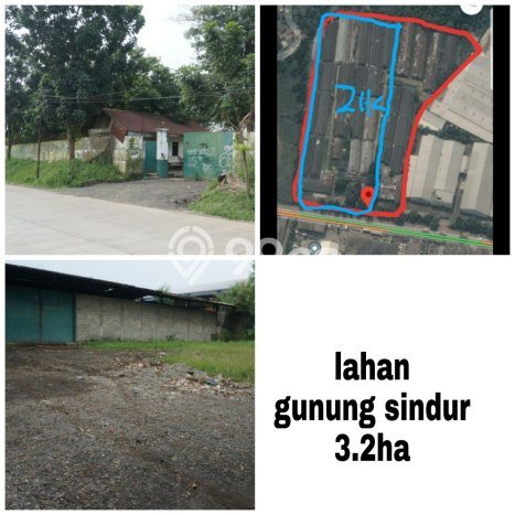 Lahan untuk Dijual Lokasi Gunung Sindur, Bogor Luas 32000m2 SHM Lahan untuk Dijual Lokasi Gunung Sindur, Bogor Luas 32000m2 SHM