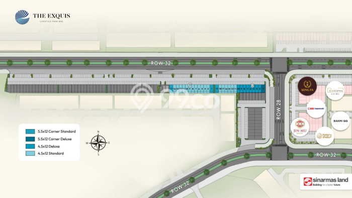 Ruko Premium Kawasan BSD City, Luas 133m², Akses Utama, Berkembang Ruko Premium Kawasan BSD City, Luas 133m², Akses Utama, Berkembang