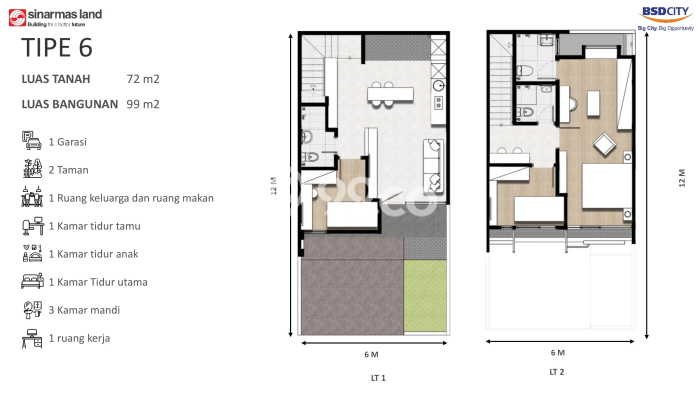 Dijual Rumah Eksklusif 3 KT di BSD City, Tangerang Dijual Rumah Eksklusif 3 KT di BSD City, Tangerang