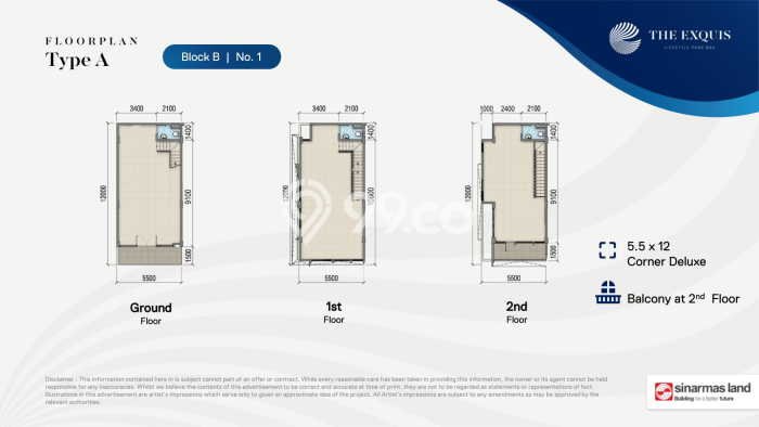 Ruko Premium Kawasan BSD City, Luas 133m², Akses Utama, Berkembang Ruko Premium Kawasan BSD City, Luas 133m², Akses Utama, Berkembang