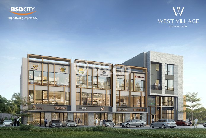 Ruko Kawasan BSD City, Luas 126m², Posisi Jalan Utama Ruko Kawasan BSD City, Luas 126m², Posisi Jalan Utama