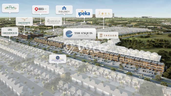 Ruko Premium Kawasan BSD City, Luas 133m², Akses Utama, Berkembang Ruko Premium Kawasan BSD City, Luas 133m², Akses Utama, Berkembang