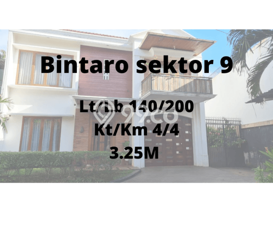 BEST PRICE! Rumah Premium area Bintaro, LT 140m² LB 200m² BEST PRICE! Rumah Premium area Bintaro, LT 140m² LB 200m²