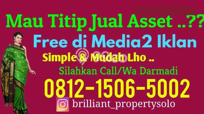 Dijual Hunian Mewah dengan Fasilitas Sekitar Komplit di Banjarsari, Solo Dijual Hunian Mewah dengan Fasilitas Sekitar Komplit di Banjarsari, Solo