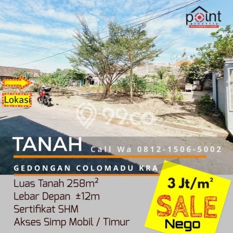 Lahan Investasi Lokasi Colomadu Karanganyar SHM Lahan Investasi Lokasi Colomadu Karanganyar SHM