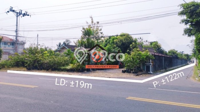 Tanah Lokasi Strategis di Colomadu, Luas 2326m2m², Akses ke Pusat Kota, Akses Colomadu, Karanganyar, Karanganyar Tanah Lokasi Strategis di Colomadu, Luas 2326m2m², Akses ke Pusat Kota, Akses Colomadu, Karanganyar, Karanganyar