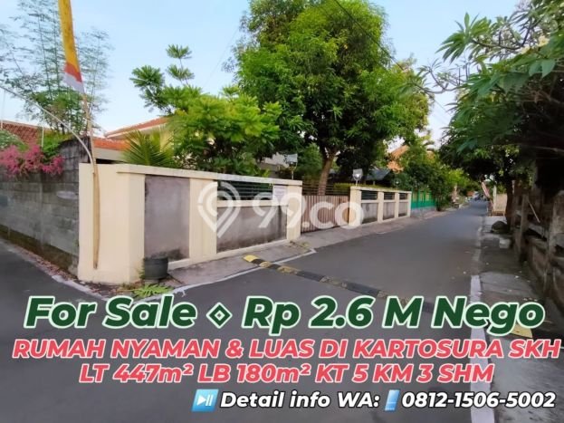 Rumah Elit LB 180m2 Siap Pakai Desain Elegan di Kartosuro, Sukoharjo Rumah Elit LB 180m2 Siap Pakai Desain Elegan di Kartosuro, Sukoharjo
