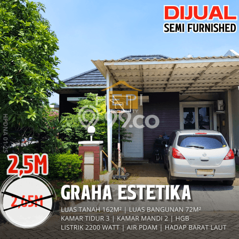 Rumah Impian Keluarga LB 72m2m² View Kota di Tembalang, Semarang Rumah Impian Keluarga LB 72m2m² View Kota di Tembalang, Semarang