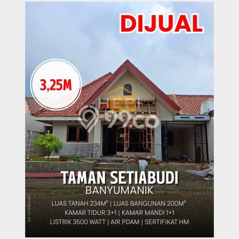 Siap Huni Hunian Elit 3 Kamar di Banyumanik Dekat ke Mana Saja Siap Huni Hunian Elit 3 Kamar di Banyumanik Dekat ke Mana Saja