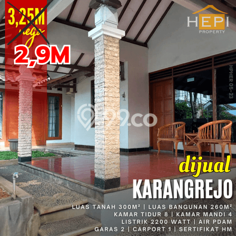 Hunian Mewah Dijual LT 300m2 di Banyumanik, Semarang Hunian Mewah Dijual LT 300m2 di Banyumanik, Semarang