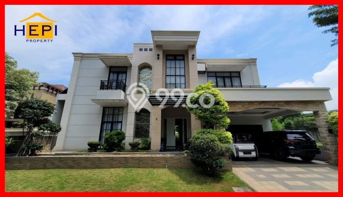 For Sale! Luxury House LT 500m2 Desain Elegan di Graha Padma For Sale! Luxury House LT 500m2 Desain Elegan di Graha Padma
