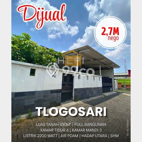 Rumah EXCLUSIVE di Tlogosari, Semarang, Luas 330m2m² LB 330m2m² KESEMPATAN TERBATAS! Rumah EXCLUSIVE di Tlogosari, Semarang, Luas 330m2m² LB 330m2m² KESEMPATAN TERBATAS!