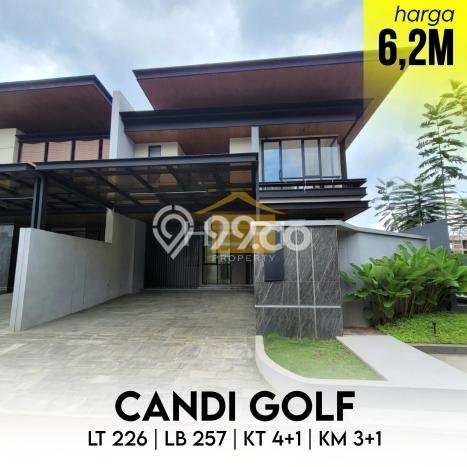 HUNIAN PILIHAN! Rumah di Candi Golf, LT 226m² Bangunan 257m² HUNIAN PILIHAN! Rumah di Candi Golf, LT 226m² Bangunan 257m²