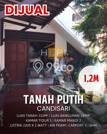 Dijual Rumah 5 Kamar Lokasi Ideal Nyaman dan Strategis di Candisari Dijual Rumah 5 Kamar Lokasi Ideal Nyaman dan Strategis di Candisari