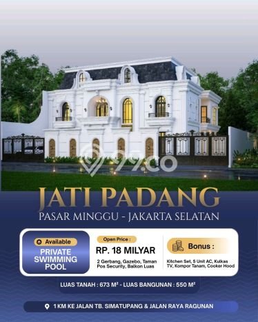 Rumah Elit Modern Siap Huni di Jati Padang Jakarta Selatan Rumah Elit Modern Siap Huni di Jati Padang Jakarta Selatan